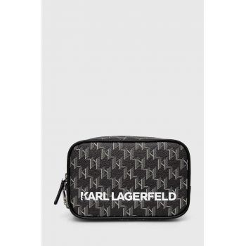 Karl Lagerfeld portfard culoarea negru