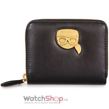 Portofel Karl Lagerfeld 226W3205-A999_Black de firma original