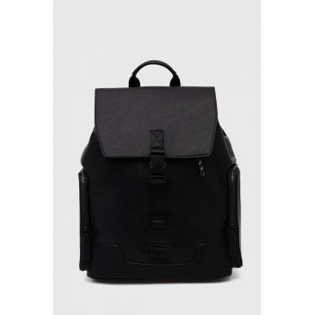 Aldo rucsac MATTHEW barbati, culoarea negru, mare, neted, MATTHEW.008