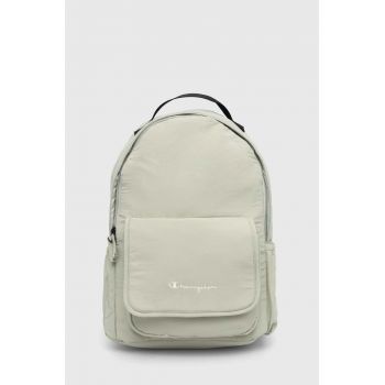 Champion rucsac culoarea verde, mare, neted, 805941 ieftin