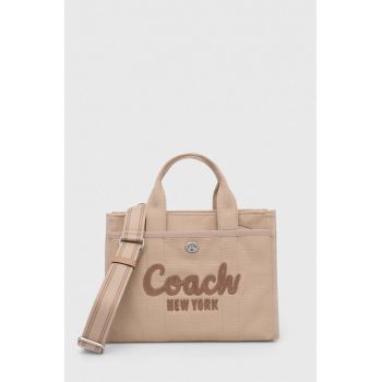 Coach poseta culoarea negru