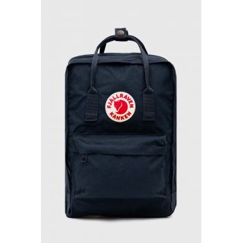 Fjallraven rucsac Kanken Laptop culoarea albastru marin, mare, neted, F23524