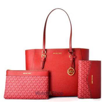 Geanta Michael Kors Charlotte 35R3GCFT3T-BRIGHT-RED, 34 x 27 x 11, Rosu