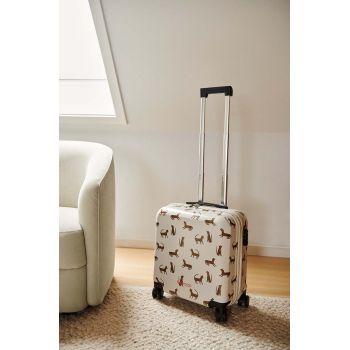 Liewood valiză pentru copii Hollie Hardcase Suitcase culoarea bej ieftina