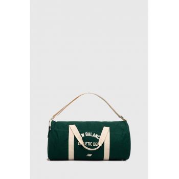 New Balance geanta culoarea verde, LAB23080NWG ieftina