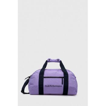 Peak Performance geanta culoarea violet de firma originala