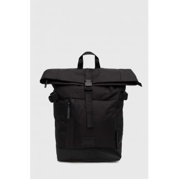 Strellson rucsac barbati, culoarea negru, mare, neted ieftin