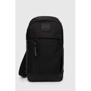 Strellson rucsac barbati, culoarea negru, mic, neted