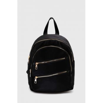 Answear Lab rucsac femei, culoarea negru, mic, neted