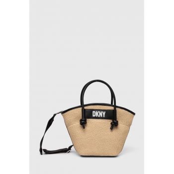 Dkny poseta culoarea bej, R41EDC87 ieftina