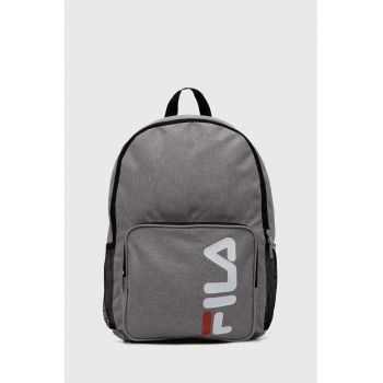 Fila rucsac culoarea gri, mare, cu imprimeu de firma original