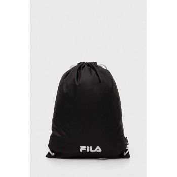 Fila rucsac Lodi culoarea negru, cu imprimeu, FBU0128 ieftin