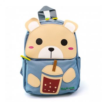 Ghiozdan pentru copii Blue Bear Albastru 26X21X7 Cm ieftin