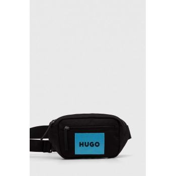 HUGO borsetă culoarea negru, 50516580