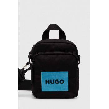 HUGO borseta culoarea negru, 50516606