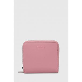 HUGO portofel femei, culoarea roz 50516919