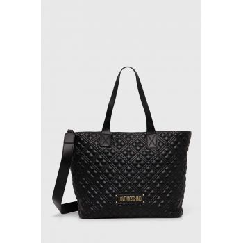 Love Moschino poseta culoarea negru