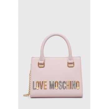 Love Moschino poseta culoarea roz de firma originala