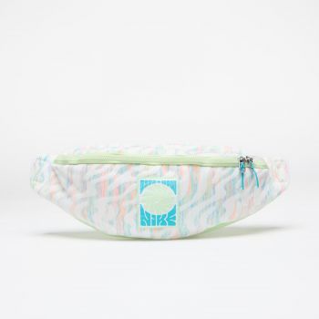 Nike Heritage Fanny Pack White/ Barely Volt/ Dusty Cactus la reducere