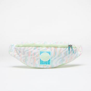 Nike Heritage Fanny Pack White/ Barely Volt/ Dusty Cactus de firma originala