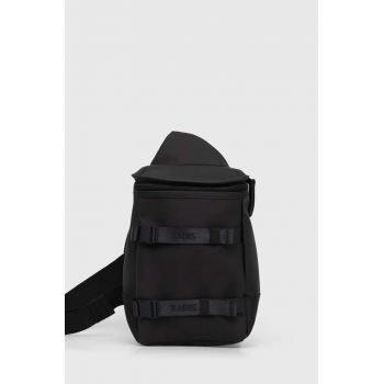 Rains rucsac 14560 Backpacks culoarea negru, mic, neted