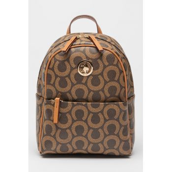 Rucsac de piele ecologica cu model si logo