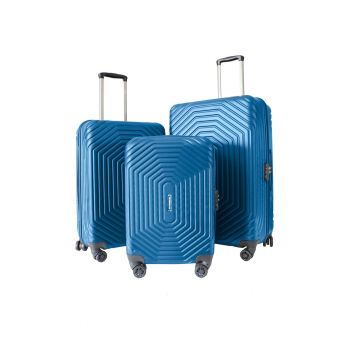 Set 3 trolere Ground INVICTUS - ABS - marime S+M+L - culoare navy de firma original