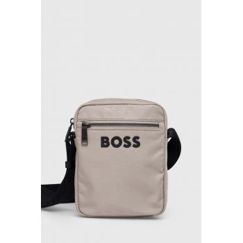 BOSS borseta culoarea bej