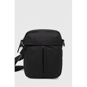 BOSS borseta culoarea negru, 50516893