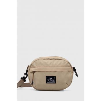 Dakine borseta JOEY OVAL CROSSBODY culoarea bej, 10004081