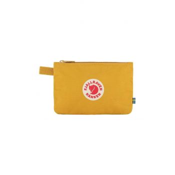 Fjallraven portfard Kanken Gear Pocket culoarea galben, F25863