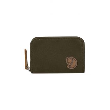 Fjallraven portofel Zip Card Holder culoarea verde, F24218