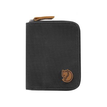 Fjallraven portofel Zip Wallet culoarea negru, F24216