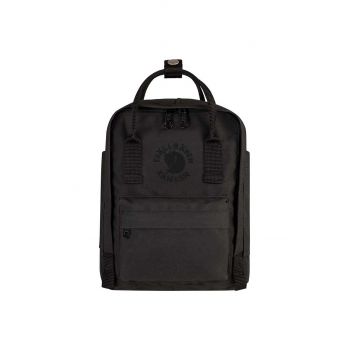 Fjallraven rucsac Re-Kanken Mini culoarea negru, mic, cu imprimeu, F23549