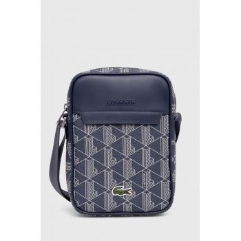 Lacoste borseta culoarea albastru marin