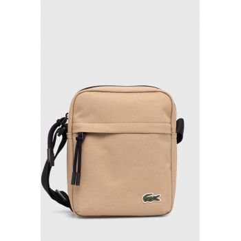 Lacoste borseta culoarea negru