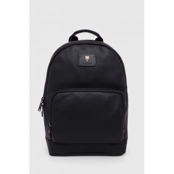 PLEIN SPORT rucsac barbati, culoarea negru, mare, neted