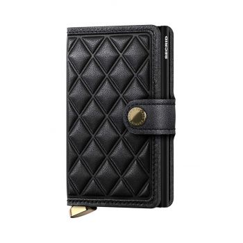 Secrid portofel de piele culoarea negru, MEd-Black de firma original