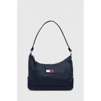 Tommy Jeans poșetă culoarea bleumarin, AW0AW15949