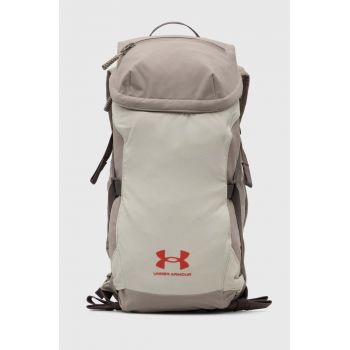 Under Armour rucsac Flex Trail culoarea bej, mic, neted