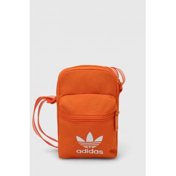 adidas Originals borseta culoarea portocaliu, IR5438