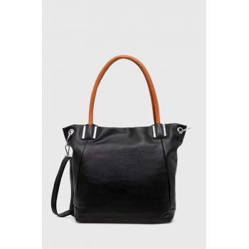 Answear Lab poseta culoarea negru