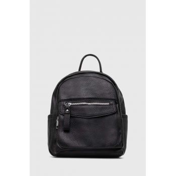 Answear Lab rucsac femei, culoarea negru, mic, neted