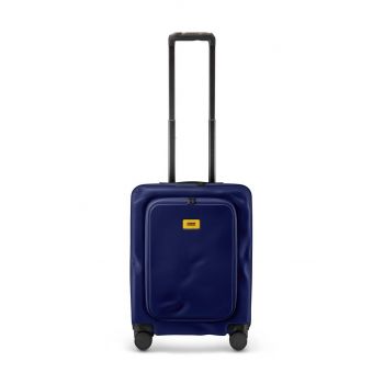 Crash Baggage valiza SMART Small Size culoarea albastru marin, CB241