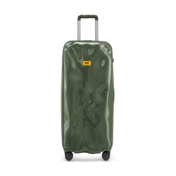 Crash Baggage valiză TRUNK Large Size  82x41x38 cm culoarea verde, CB169