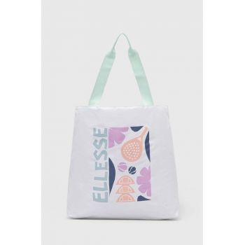Ellesse poseta Mittie Tote Bag culoarea alb, SAVA3587 de firma originala