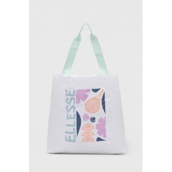 Ellesse poseta Mittie Tote Bag culoarea alb, SAVA3587 ieftina