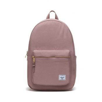 Herschel rucsac Settlement Backpack culoarea roz, mare, neted