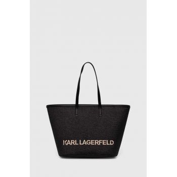 Karl Lagerfeld poseta culoarea negru ieftina