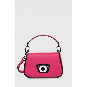 Karl Lagerfeld poseta x Darcel Disappoints culoarea roz de firma originala